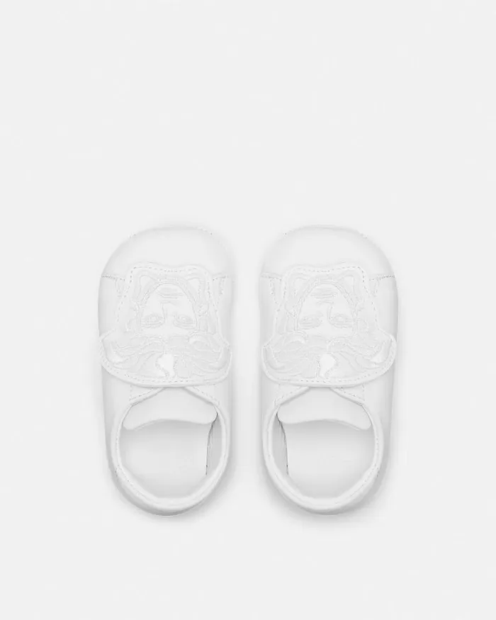 La Medusa Baby Sneakers White Children Versace Shoes and First Steps