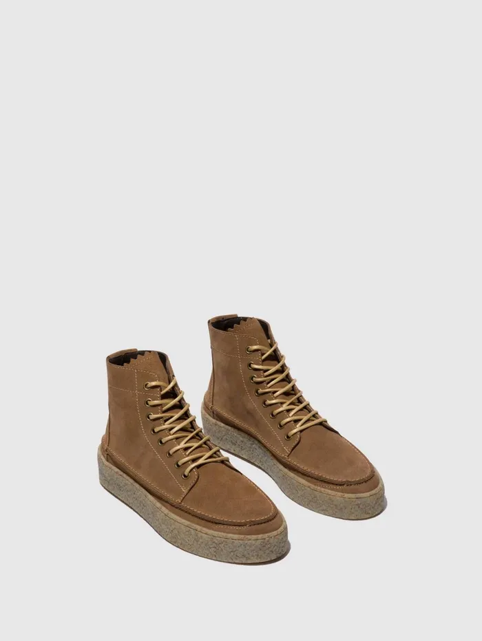 Laceup Ankle Boots RUBE542FLY SAND Men Fly London Ankle Boots