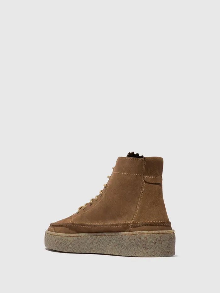 Laceup Ankle Boots RUBE542FLY SAND Men Fly London Ankle Boots