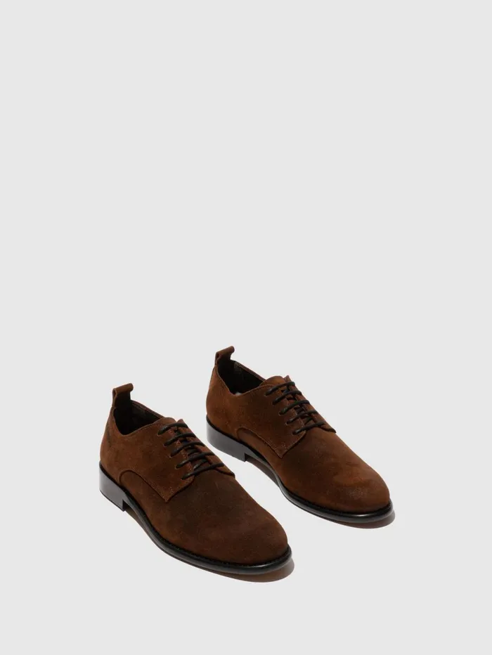 Laceup Shoes WAZO000FLY OIL SUEDE CAMEL Men Fly London Shoes