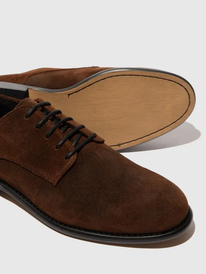 Laceup Shoes WAZO000FLY OIL SUEDE CAMEL Men Fly London Shoes