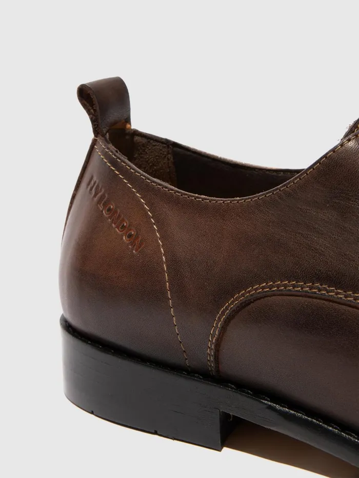 Laceup Shoes WAZU076FLY ESTIGMA BROWN Men Fly London Shoes