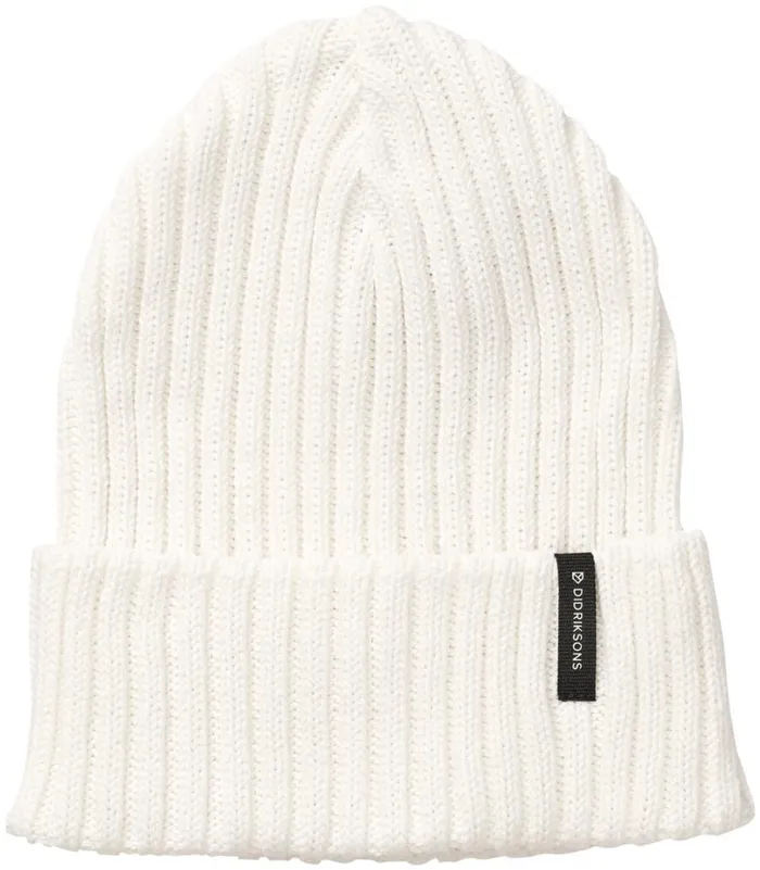 Laken Beanie Off White WomenMen Didriksons Hats and Caps