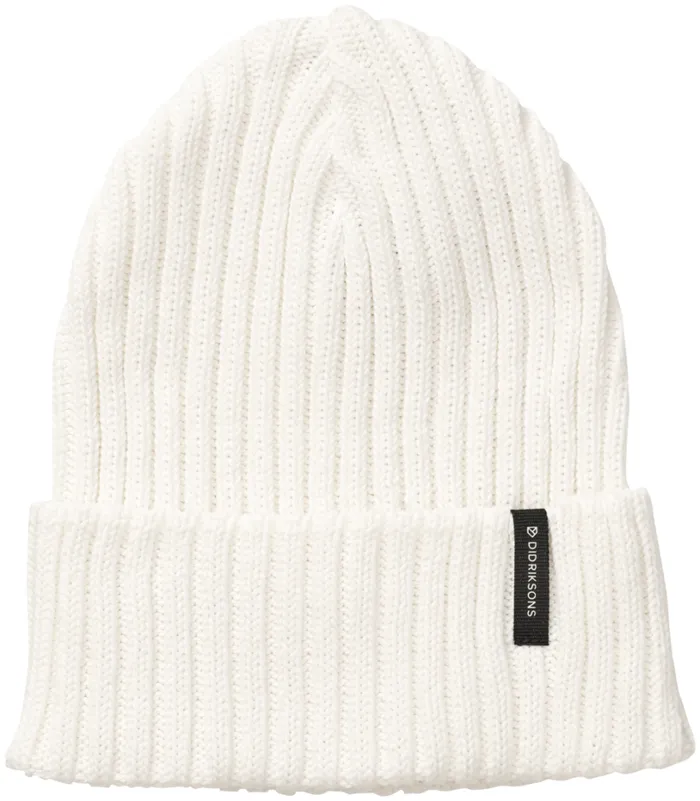 Laken Beanie Off White WomenMen Didriksons Hats and Caps