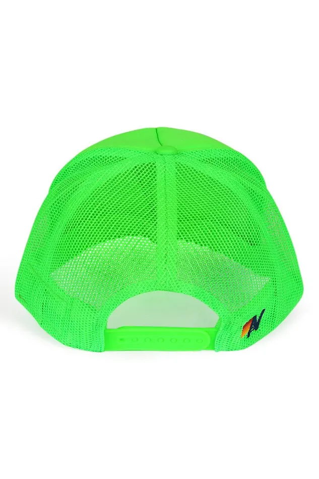 Las Vegas Script Trucker Hat WomenMen Aviator Nation Trucker Hats