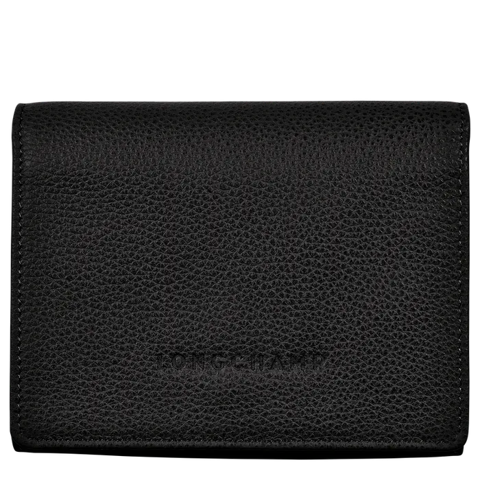 Le Foulonn Wallet BlackBlackBlack Wallets Longchamp MenWomen