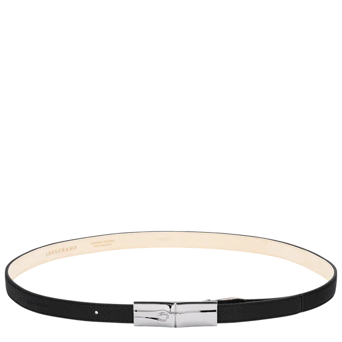Le Roseau Ladies8217 belt Black Belts Longchamp Women