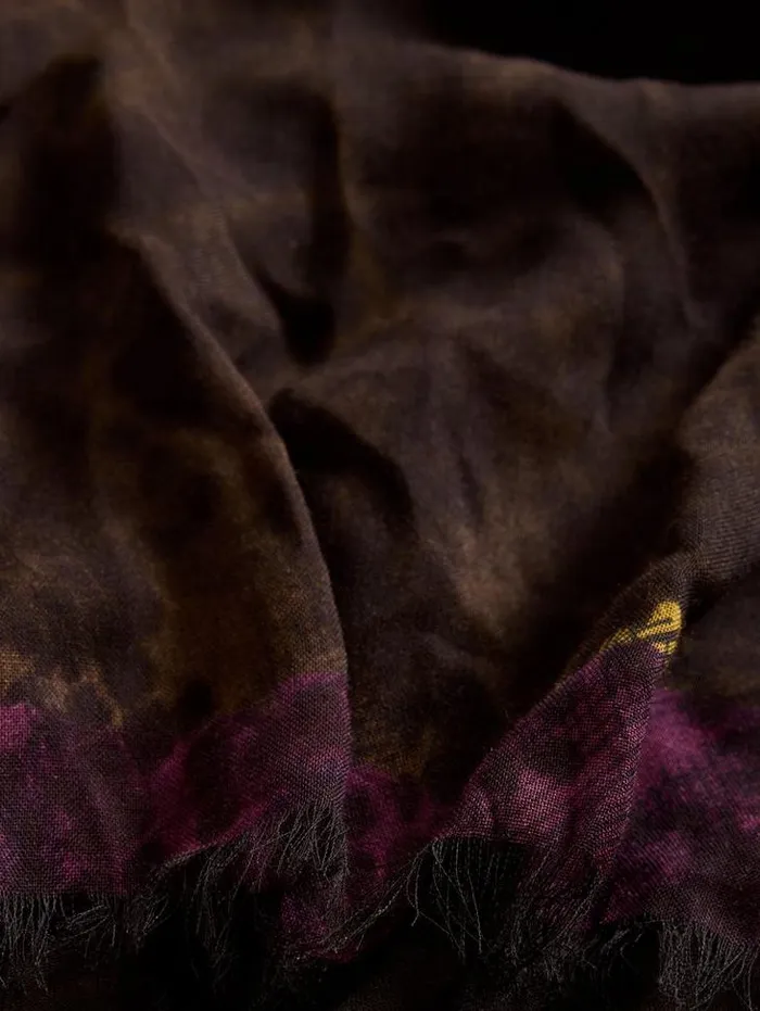 LENZIE SCARF Tamarind Men John Varvatos Scarves and Ties