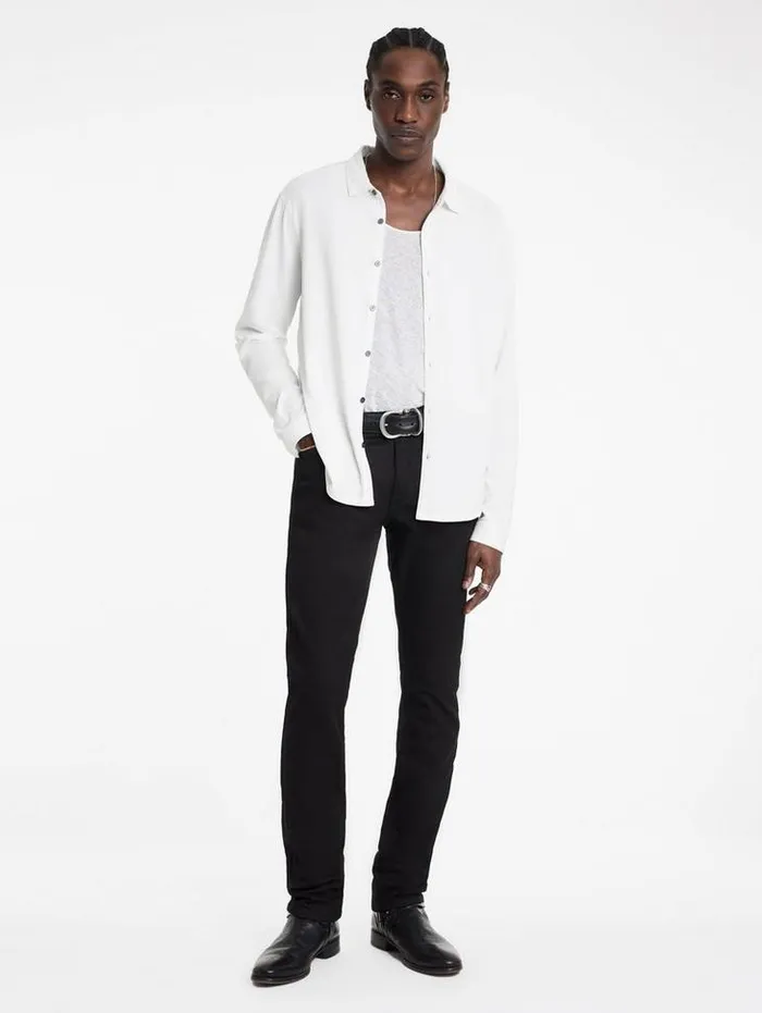 LEVI SHIRT White Men John Varvatos Shirts