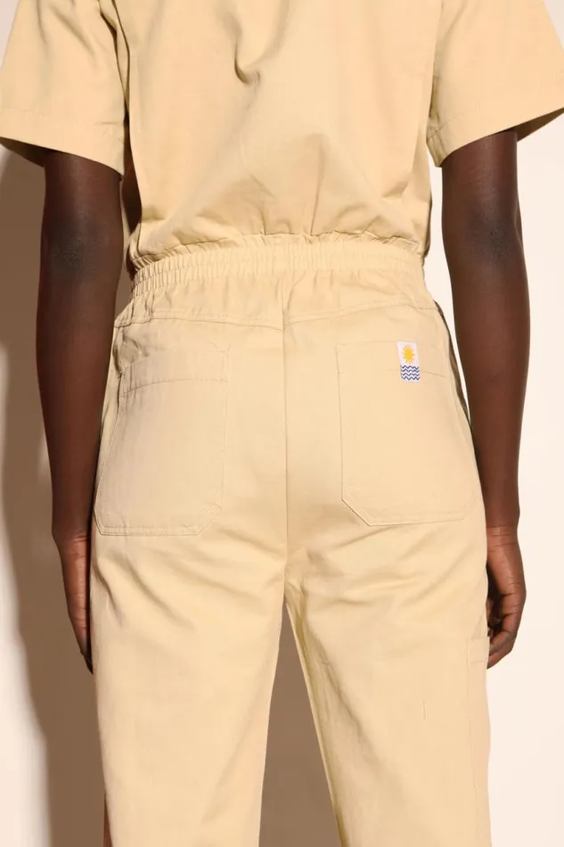 LF Markey Boilersuits Women Danny Boilersuit Oatmeal