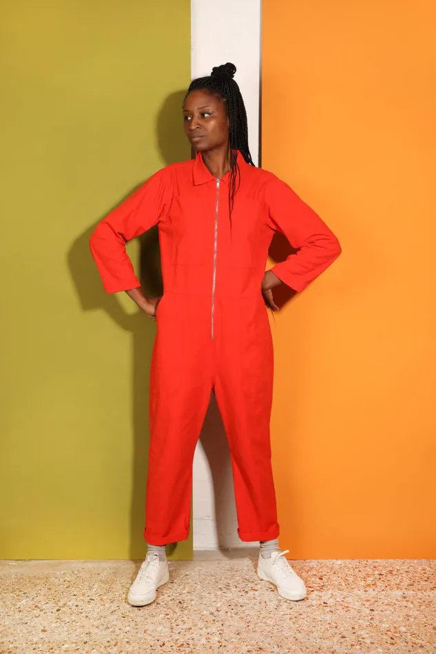 LF Markey Boilersuits Women Dominic Boilersuit Tomato