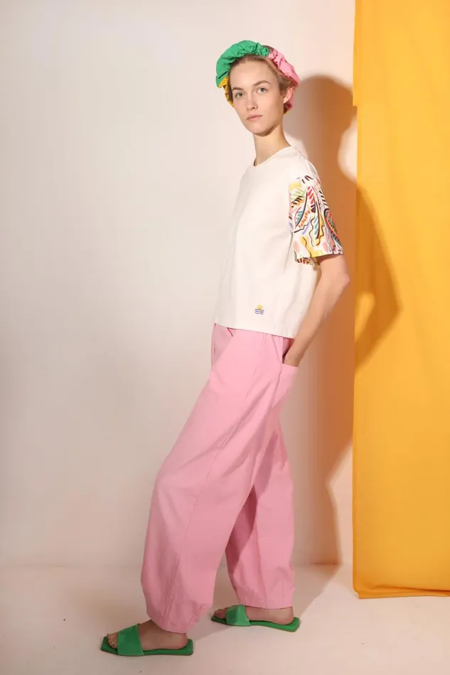 LF Markey Trousers Women Fergus Trouser Bright Pink