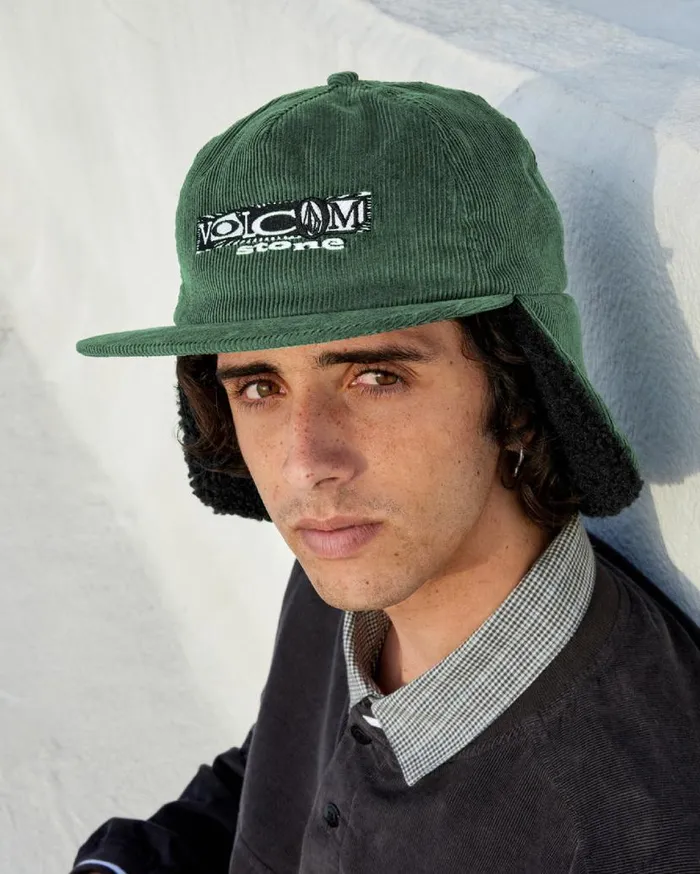 Lib Stone Legacy Flap Hat 8211 Dark Pine Mens Volcom Hats and Beanies