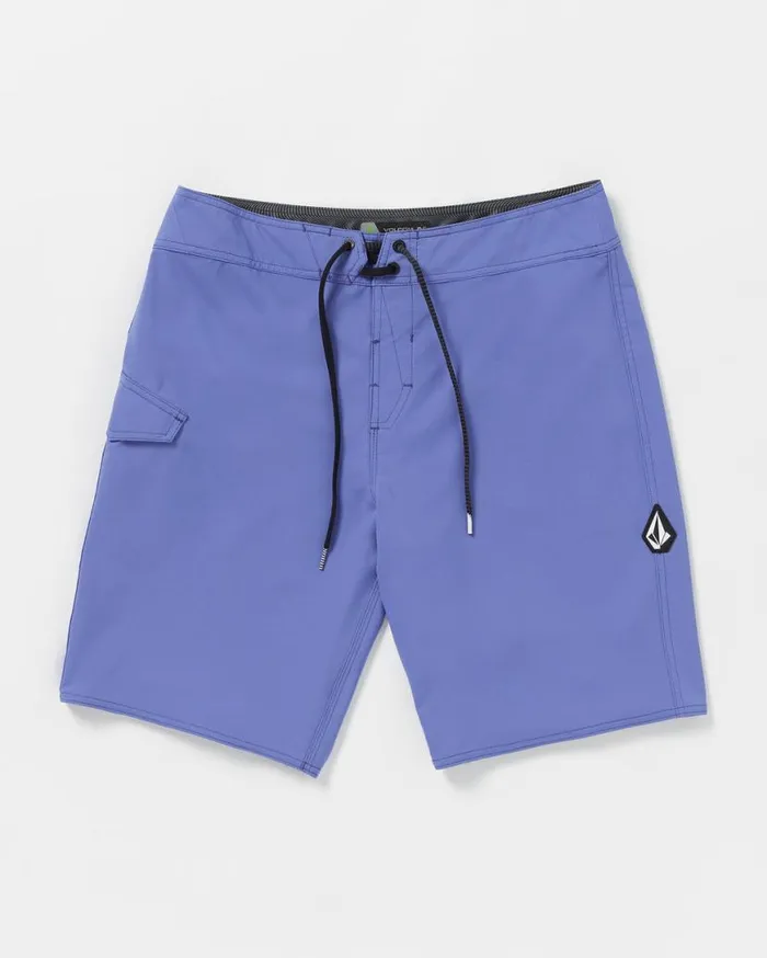 Lido Solid ModTech Trunks 8211 Ballpoint Blue Mens Volcom Boardshorts and Trunks Lido Solid ModTech Trunks 8211 Ballpoint Blue Mens Volcom Boardshorts and Trunks
