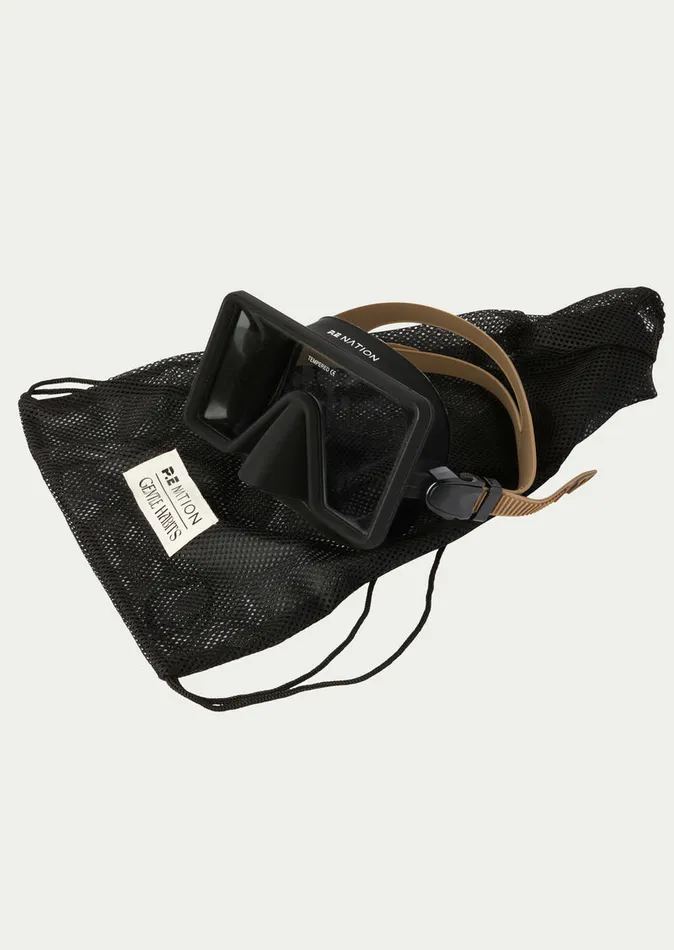 Lifestyle Women PE NATION X GENTLE HABITS DIVE MASK and SNORKEL IN BLACK PE Nation