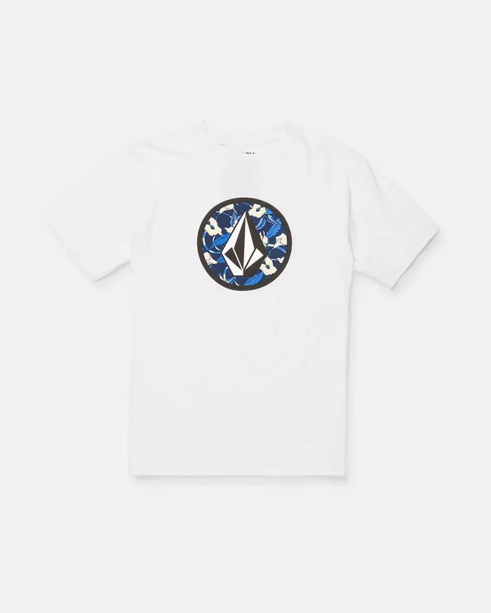 Little Boys Circle Stone Short Sleeve Tee 8211 White Kids Volcom TShirts and Tanks Little Boys Circle Stone Short Sleeve Tee 8211 White Kids Volcom TShirts and Tanks