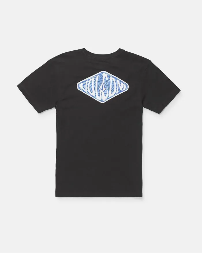 Little Boys Dizzy Daze Short Sleeve Tee 8211 Black Kids Volcom TShirts and Tanks