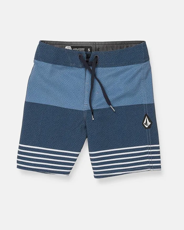 Little Boys Quarta Static ModTech Trunks 8211 Navy Kids Volcom Boardshorts and Trunks