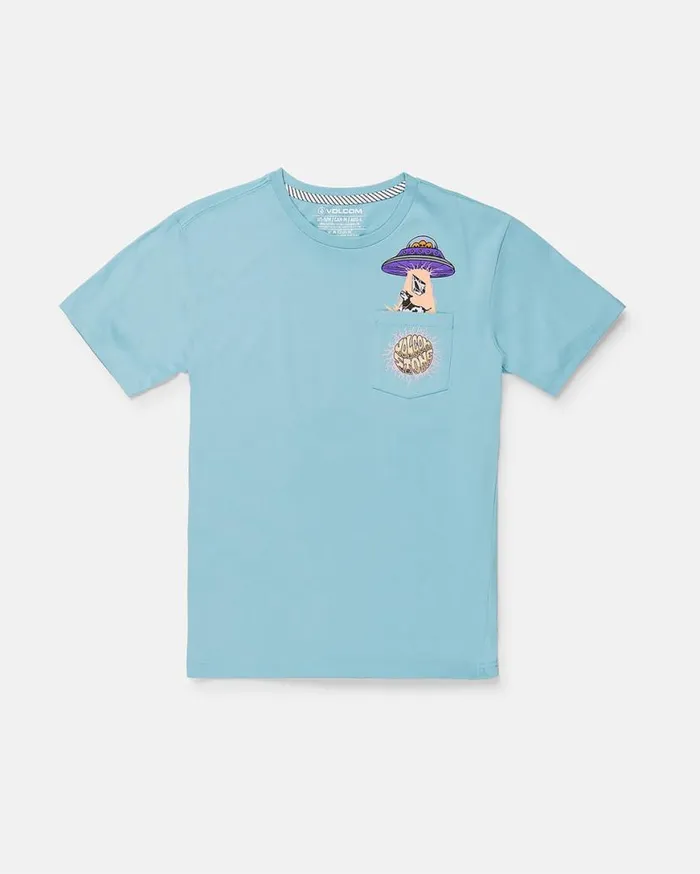 Little Boys Udder Space Short Sleeve Tee 8211 Sea Blue Kids Volcom TShirts and Tanks Little Boys Udder Space Short Sleeve Tee 8211 Sea Blue Kids Volcom TShirts and Tanks