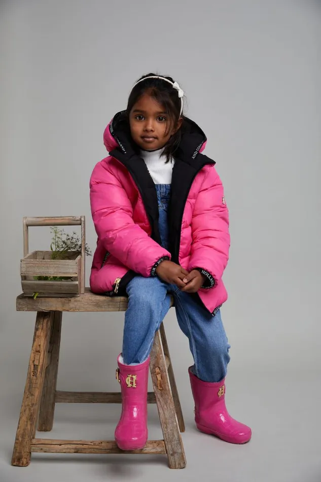 Little Little Gifting Holland Cooper Little Wellie 8211 Junior Lollipop Pink Little Little Gifting Holland Cooper Little Wellie 8211 Junior Lollipop Pink