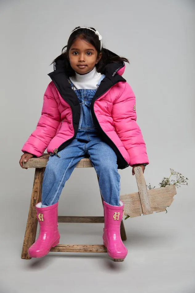 Little Little Gifting Holland Cooper Little Wellie 8211 Junior Lollipop Pink Little Little Gifting Holland Cooper Little Wellie 8211 Junior Lollipop Pink