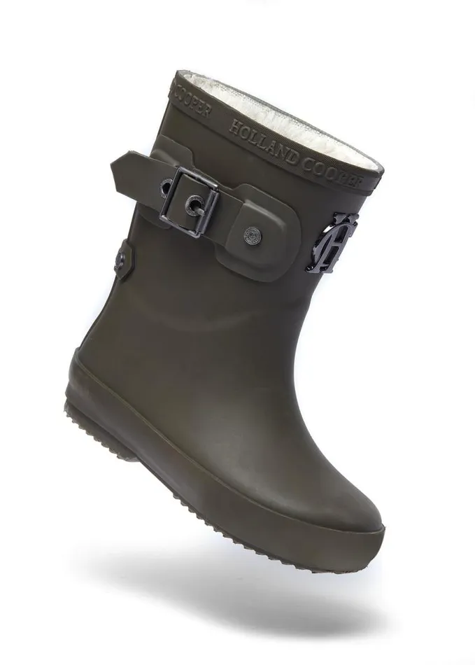 Little Little Gifting Holland Cooper Little Wellie 8211 Toddler Dinosaur Green