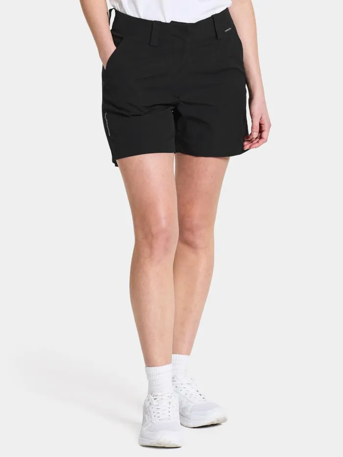 Liv Shorts Black Women Didriksons Shorts