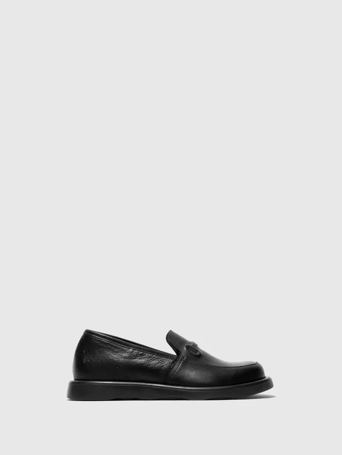 Loafers Shoes TUVE118FLY BLACK Women Fly London Shoes