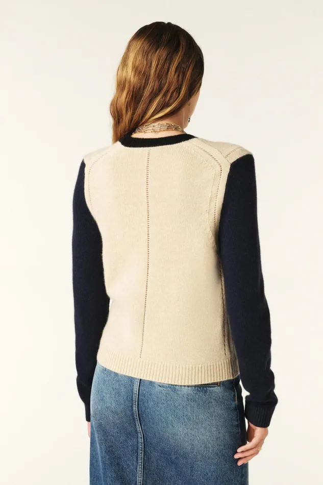 LongSleeve Sweater Calora Beige Women Baandsh Sweaters and Cardigans