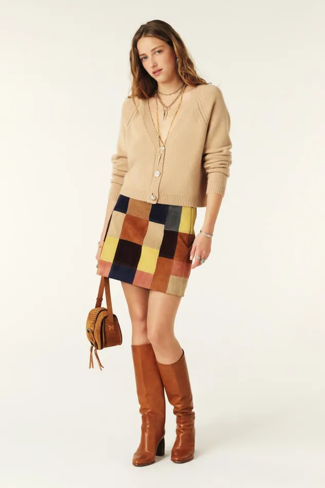 LongSleeved Cardigan Carila Yellow Women Baandsh Sweaters and Cardigans