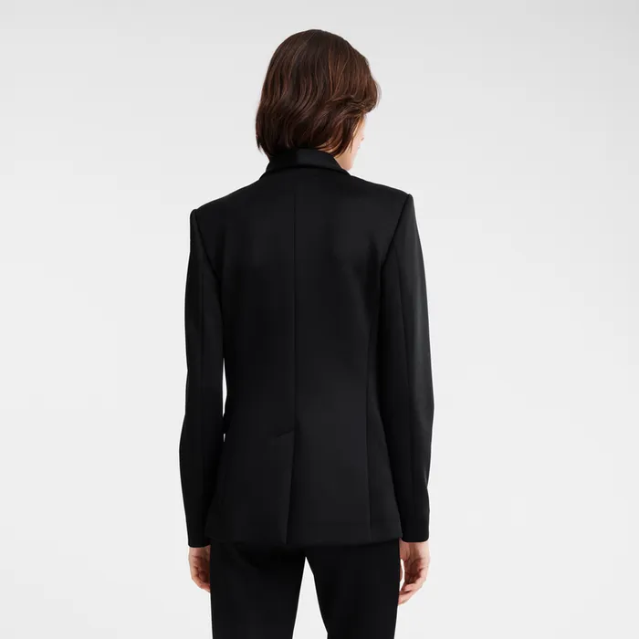 Longchamp Coats and Jackets Women Fitted jacket Black