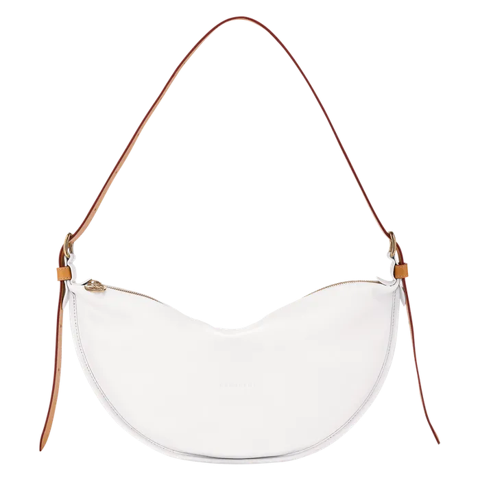 Longchamp Crossbody bags Women Smoothie M Crossbody bag White