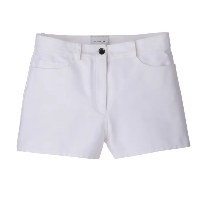 Longchamp Trousers and shorts Women Shorts White