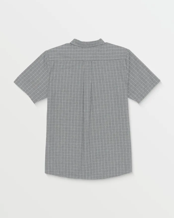 Lonsdale Short Sleeve Shirt 8211 Egg White Mens Volcom Shirts and Flannels