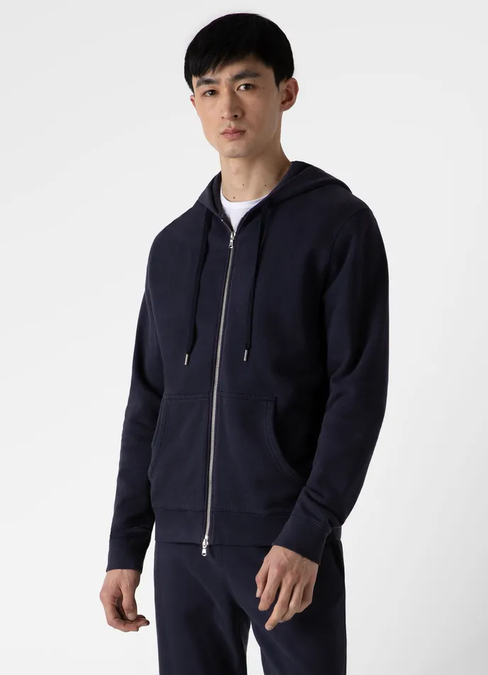 Loopback Zip Hoodie Navy Men Sweatshirts and Sweatpants ussunspel Loopback Zip Hoodie Navy Men Sweatshirts and Sweatpants ussunspel