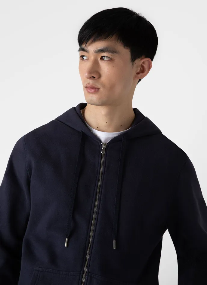 Loopback Zip Hoodie Navy Men Sweatshirts and Sweatpants ussunspel Loopback Zip Hoodie Navy Men Sweatshirts and Sweatpants ussunspel