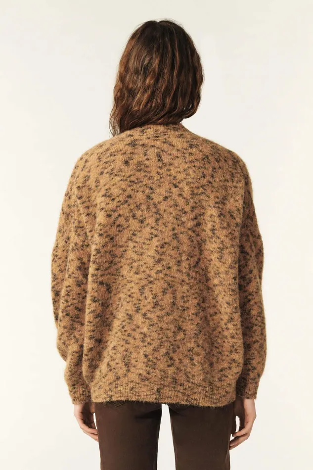 Loose Cardigan Leala Beige Women Baandsh Sweaters and Cardigans