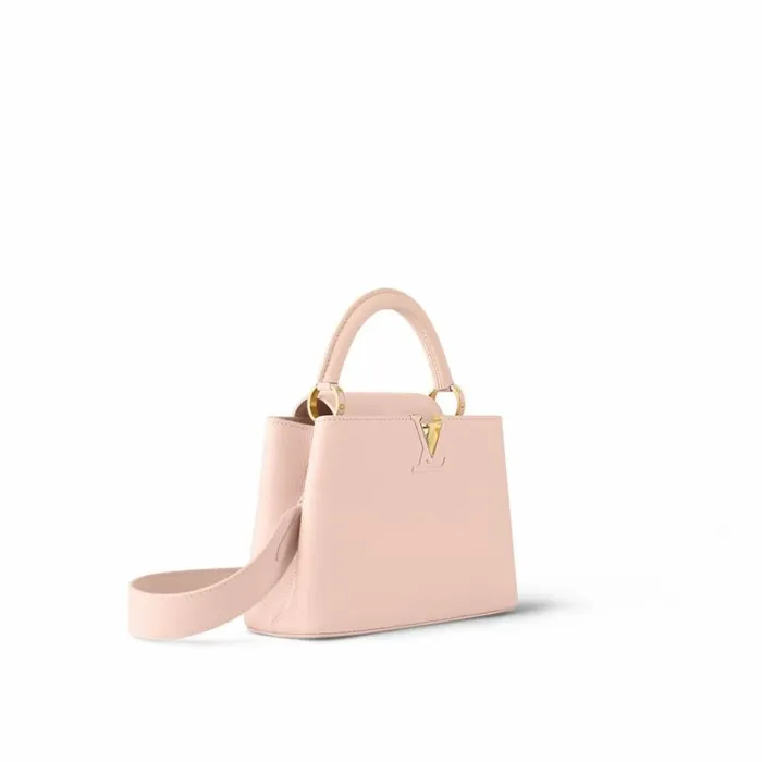 Louis Vuitton Capucine BB Black M21641 Pink M22178 Green M57227 Red M52689 8211 Louis Vuitton Handbag Store Women Louis Vuitton Capucines Bag