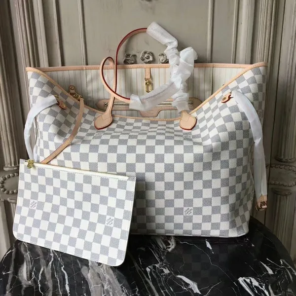 Louis Vuitton Damier Azur Canvas Neverfull GM N41360 8211 Louis Vuitton Handbag Store Women Louis Vuitton Neverfull Bag