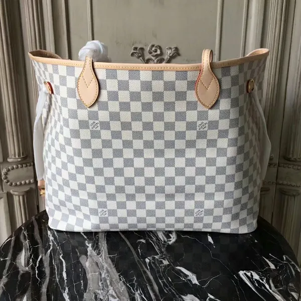 Louis Vuitton Damier Azur Canvas Neverfull GM N41360 8211 Louis Vuitton Handbag Store Women Louis Vuitton Neverfull Bag