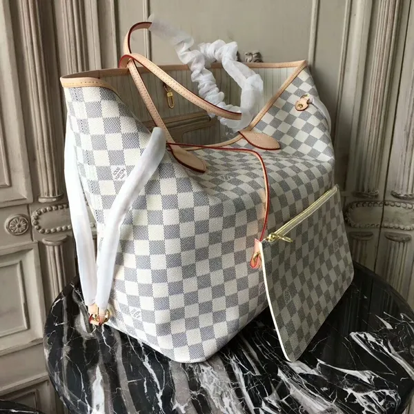 Louis Vuitton Damier Azur Canvas Neverfull GM N41360 8211 Louis Vuitton Handbag Store Women Louis Vuitton Neverfull Bag