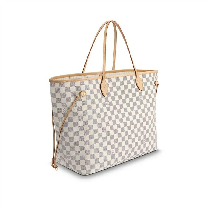Louis Vuitton Damier Azur Canvas Neverfull GM N41360 8211 Louis Vuitton Handbag Store Women Louis Vuitton Neverfull Bag