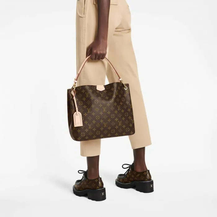 Louis Vuitton Graceful PM M43701 8211 Louis Vuitton Handbag Store Women Louis Vuitton Shoulder and Totes
