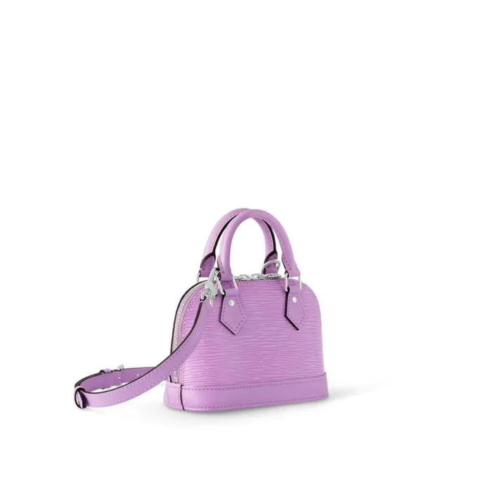 Louis Vuitton Lilas Provence Lilac M82402 Nano Alma 8211 Louis Vuitton Handbag Store Women Louis Vuitton Alma Bag