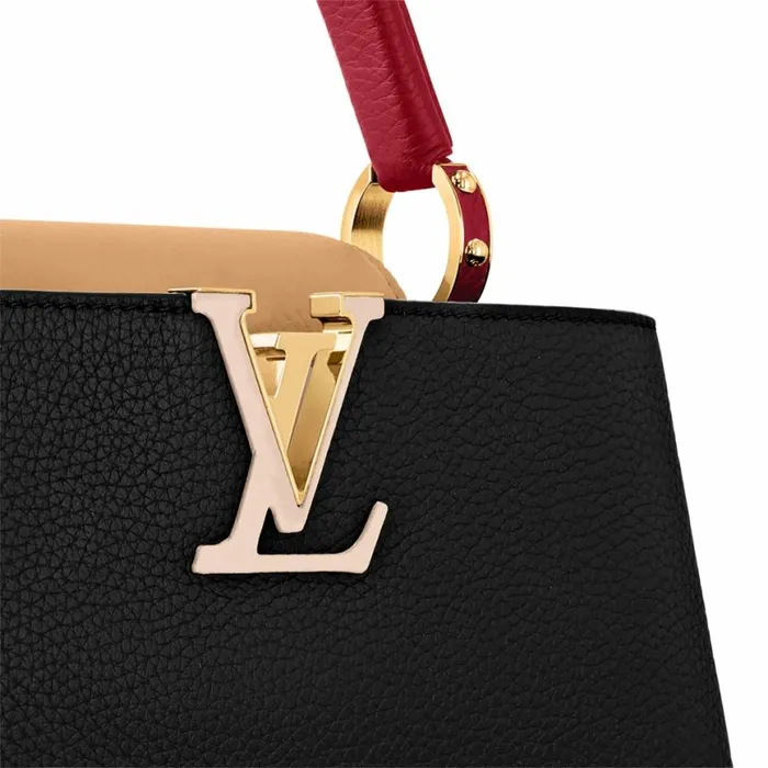 Louis Vuitton M20704 Capucines MM Noir Rubis 8211 Louis Vuitton Handbag Store Women Louis Vuitton Capucines Bag