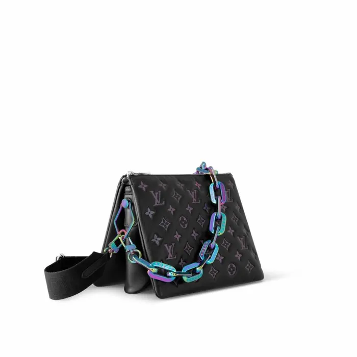 Louis Vuitton M23618 LV SKI Coussin PM Black 8211 Louis Vuitton Handbag Store Women Louis Vuitton Coussin Bag