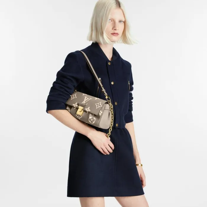 Louis Vuitton M45836 Favorite Tourterelle Crme 8211 Louis Vuitton Handbag Store Women Louis Vuitton Pochette Metis Bag
