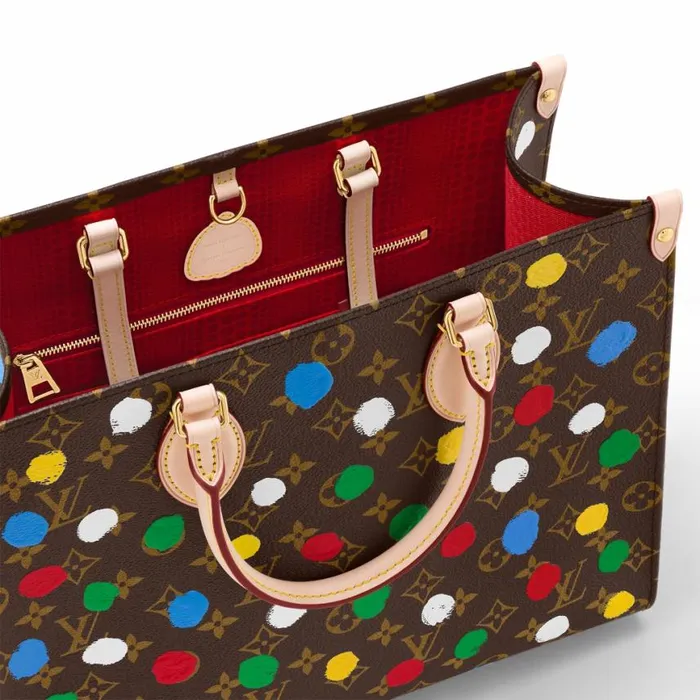 Louis Vuitton M46379 LV X YK OnTheGo MM 8211 Louis Vuitton Handbag Store Women Louis Vuitton Onthego Bag