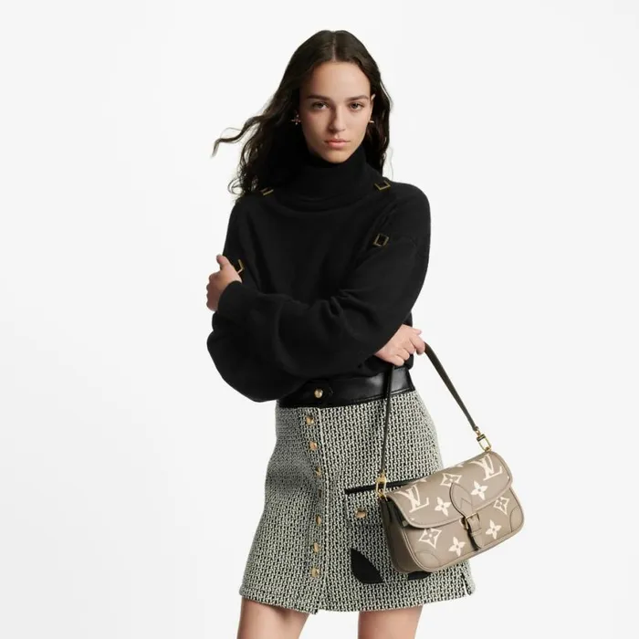 Louis Vuitton M46583 Diane Tourterelle BeigeCream 8211 Louis Vuitton Handbag Store Women Louis Vuitton Diane Bag