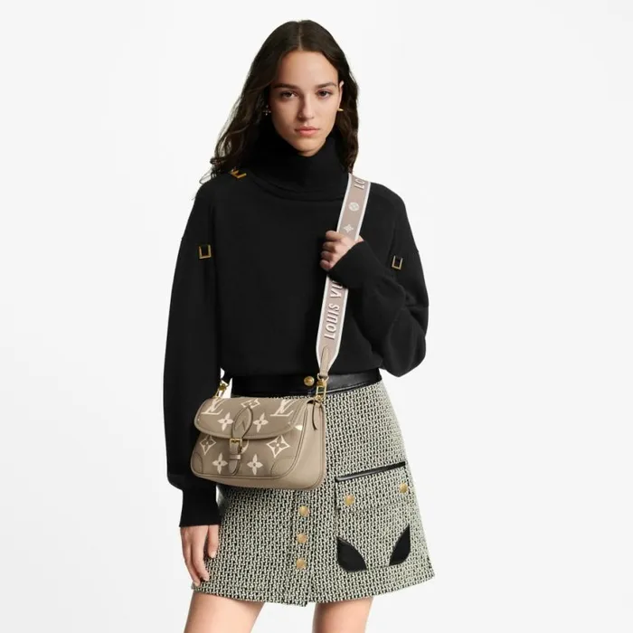 Louis Vuitton M46583 Diane Tourterelle BeigeCream 8211 Louis Vuitton Handbag Store Women Louis Vuitton Diane Bag